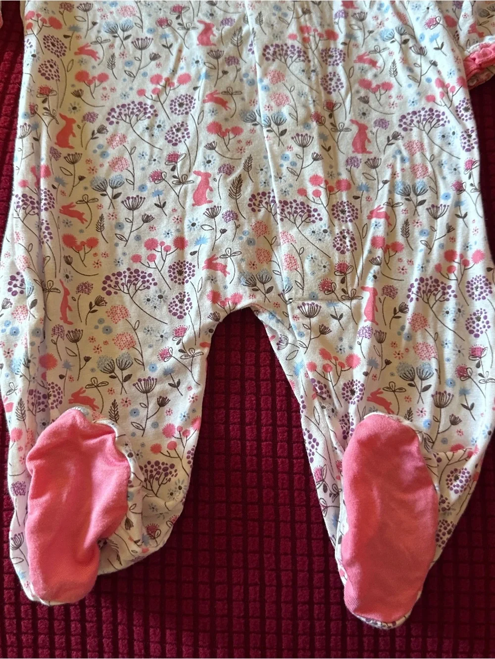 Magnetic Me floral bunny sleeper vguc Newborn